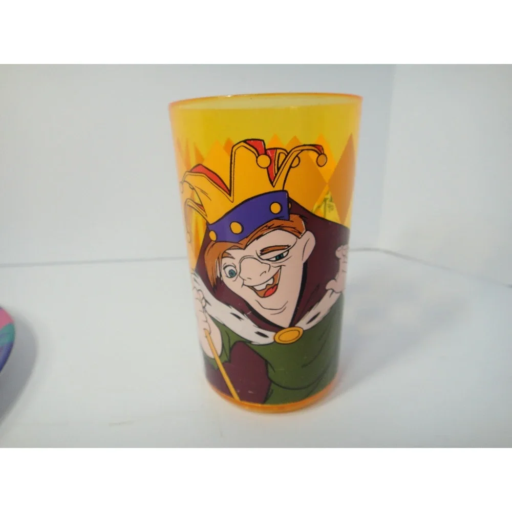 Vintage Disney Hunchback of Notre Dame Quasimodo Plate and Cup Set Zak Designs
